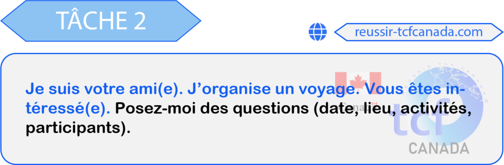 TCF Canada Tâche 2 sujet 4 exp orale Fév 2022